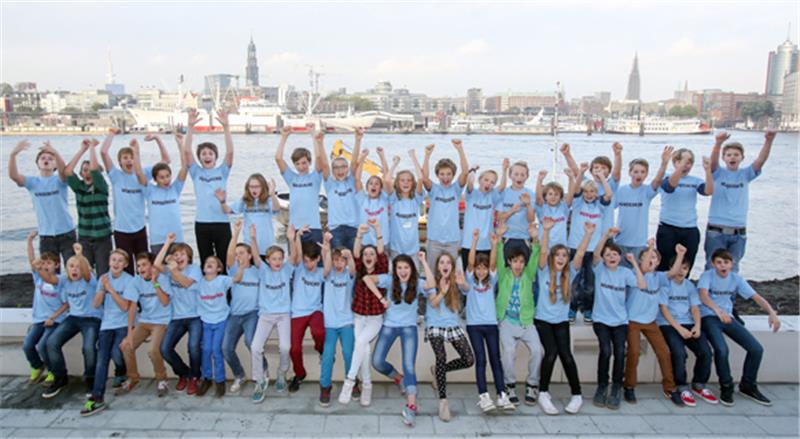 60 Kinder sind am Musical "Das Wunder von Bern" beteiligt. Foto dpa