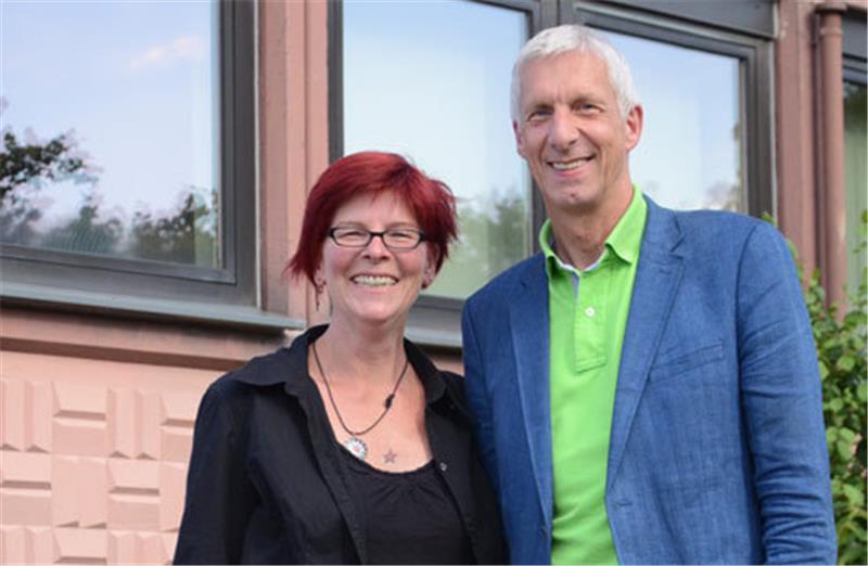 Anja Stoeck und Herbert Behrens führen seit Februar dieses Jahres die Partei die Linke als Doppelspitze. Foto Wisser