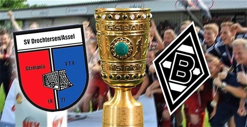 Fakten und Infos zum DFB-Pokalspiel D/A gegen Gladbach Anpfiff zum DFB-Pokal-Kracher ist am 20. August um 15.30 Uhr in Drochtersen.