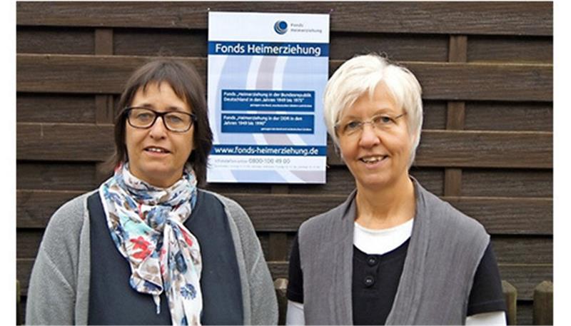 Späte Hilfe für traumatisierte Heimkinder Astrid Kuhlmann (links) und Susanne Ehrhorn helfen ehemaligen Heimkindern bei der Verarbeitung ihrer traumatischen Erlebnisse und bieten Beratung an.