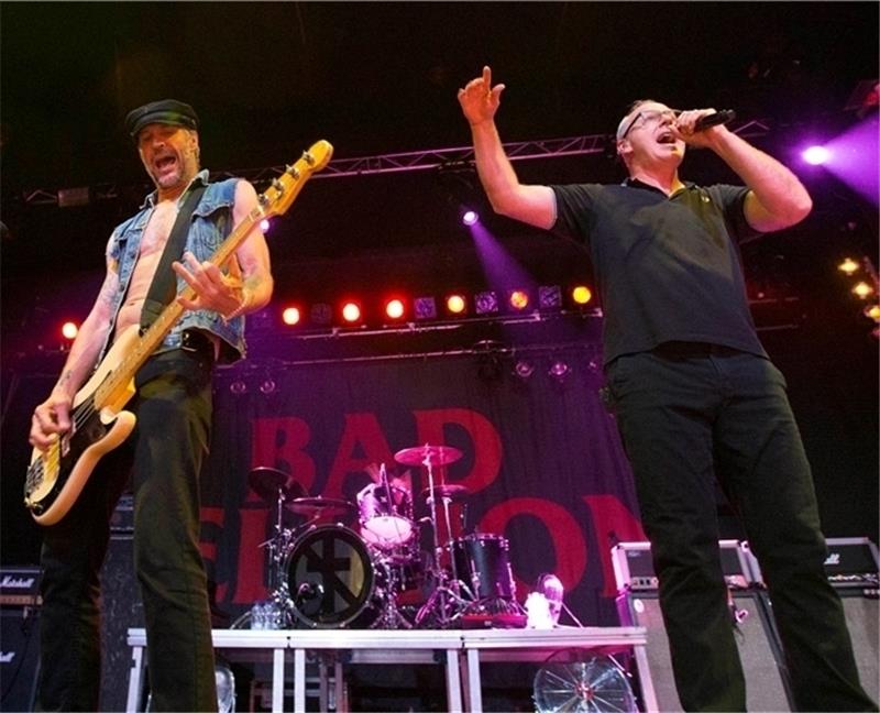 Bad Religion – die amerikanische Punk-Rock Band um Sänger Greg Graffin bei einem Konzert in Hamburg. Foto Schiffler