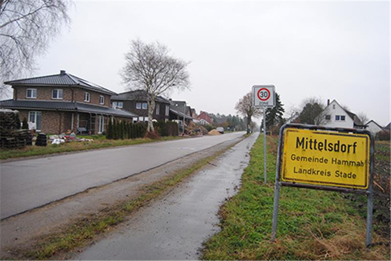 In Mittelsdorf-Siedlung gilt Tempo 30