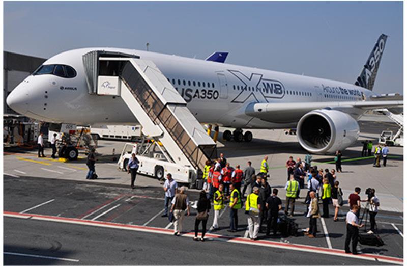 Der neue A350 XWB geht auf Welt-Tournee - Mit Fotogalerie