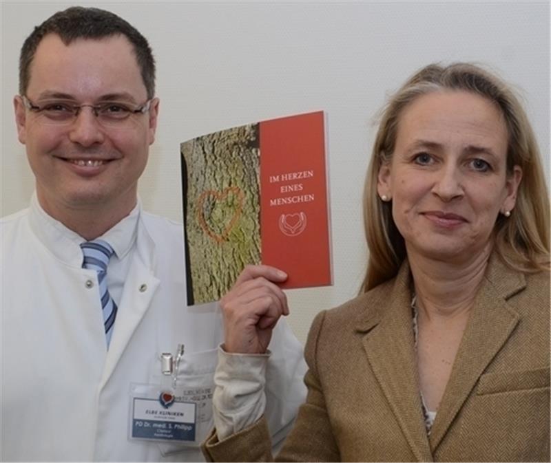 Chefarzt Dr. Sebastian Philipp und Nicole Engelbracht stecken viel Herzblut in den Verein. Foto Strüning