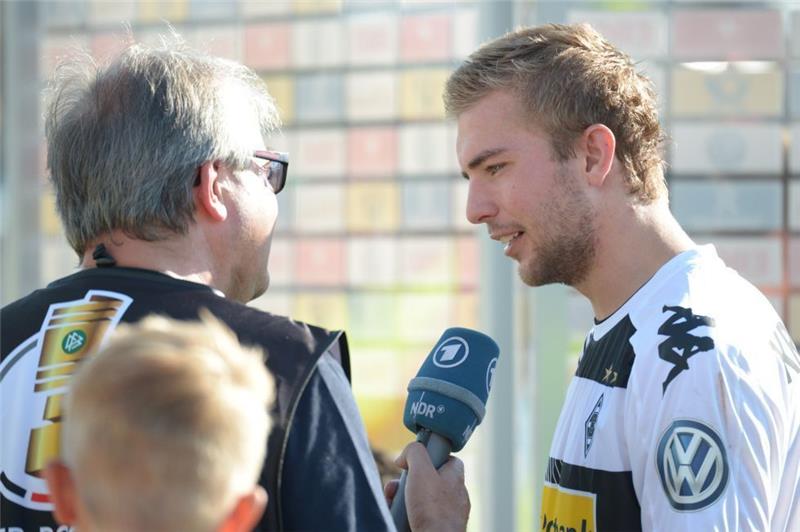 DFB-Pokal: Stimmen zum Spiel Christoph Kramer zollte D/A nach dem Spiel Respekt. Foto: Elsen