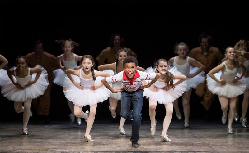 Der zwölfjährige Emile Gooding gilt als großes Talent in der Musicalbranche. Er übernahm im November vergangenen Jahres als 176. Kinderschauspieler weltweit den Part von Billy Elliot. Foto Alastair Muir