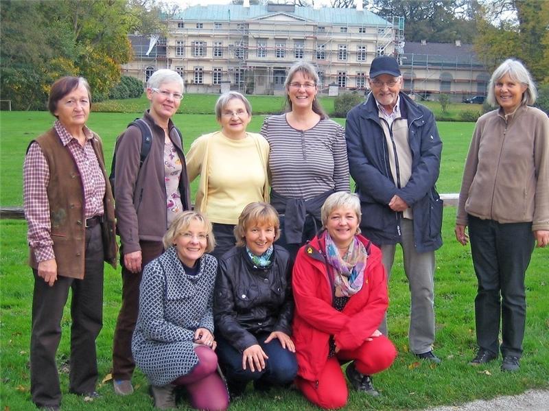 Die Ehrenamtlichen der Harsefelder Hospizgruppe um Wilhelm Pillon (2. v. r.)