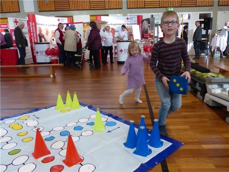 Erste Gesundheitsmesse in Himmelpforten Die Messe bietet ein Programm für die ganze Familie. Fotos Eidtmann