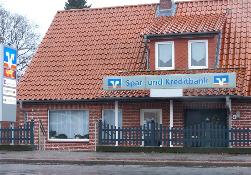 Die Spar- und Kreditbank Hamma h hat ihr Gebäude in Düdenbüttel verkauft. Die SB-Stelle bleibt.