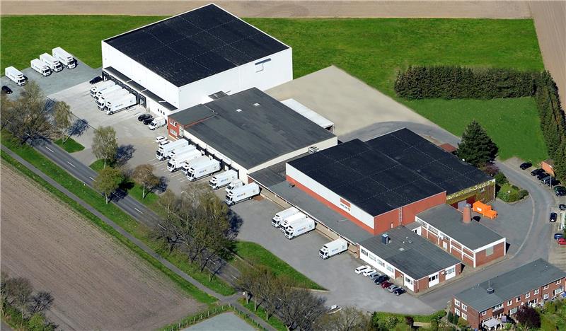 Die ehemalige Molkerei in Hammah-Mittelsdorf ist jetzt Standort der EGV , die dort beständig expandiert.