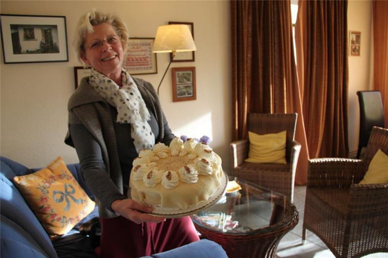 Die letzte Torte im Café Cohrs ist verspeist: Die Nuss-Marzipan-Torte gehörte bei den Gästen zu den beliebtesten Kreationen der leidenschaftlichen Bäckerin Sigrid Cohrs.