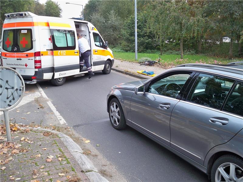 Ein zehnjähriger Junge wurde bei einem Verkehrsunfall in Buxtehude schwer verletzt. Foto: Polizei