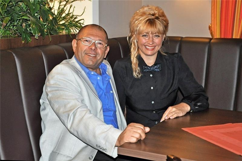Ilhan Cicek und Tetyana Drohobytska freuen sich auf Gäste in der Fernsicht. Lankuttis