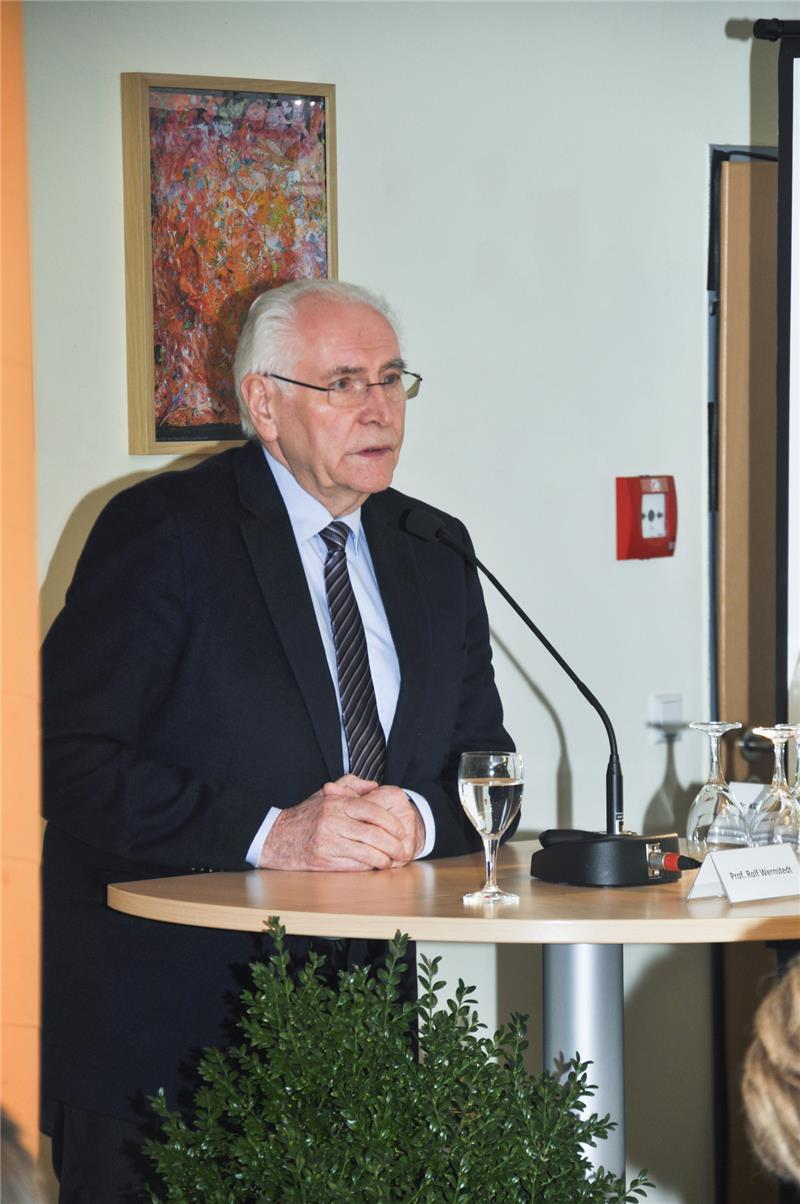 Kultusminister a. D. Prof. Rolf Wernstedt.