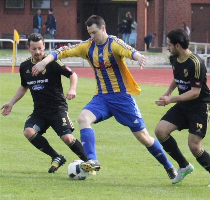BSV: Mister Zuverlässig ist wieder gefragt Manuel Detje ist in dieser Saison „Mister Zuverlässig“ beim Buxtehuder SV, lobt Trainer Sven Timmermann. Heute Abend sind seine Führungsqualitäten gegen Halstenbek-Rellingen wieder gefragt. Foto Bröhan
