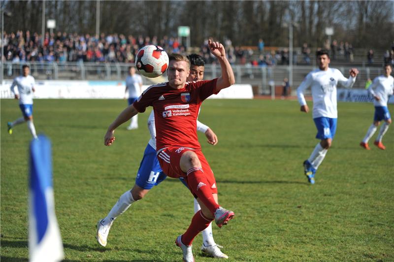 Mittelfeldmotor Florian Nagel hatte großen Anteil daran, dass D/A den VfB Oldenburg aus dem Pokal geschossen hat. Fotos Berlin