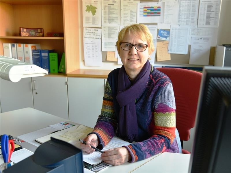 Rektorin Agnes Köster leitet seit August die Grundschule in der Ortschaft Haddorf. Foto Beneke