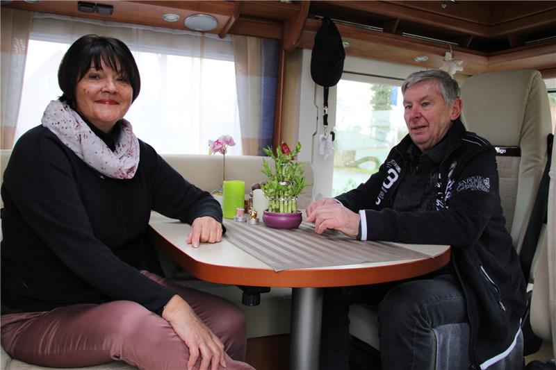 Freiheit auf Winterrädern: Wohnmobilisten in Stade Spontan verreisen, ohne auf Komfort verzichten zu müssen: Barbara und Holger Sievers sind überzeugte Wohnmobilisten.