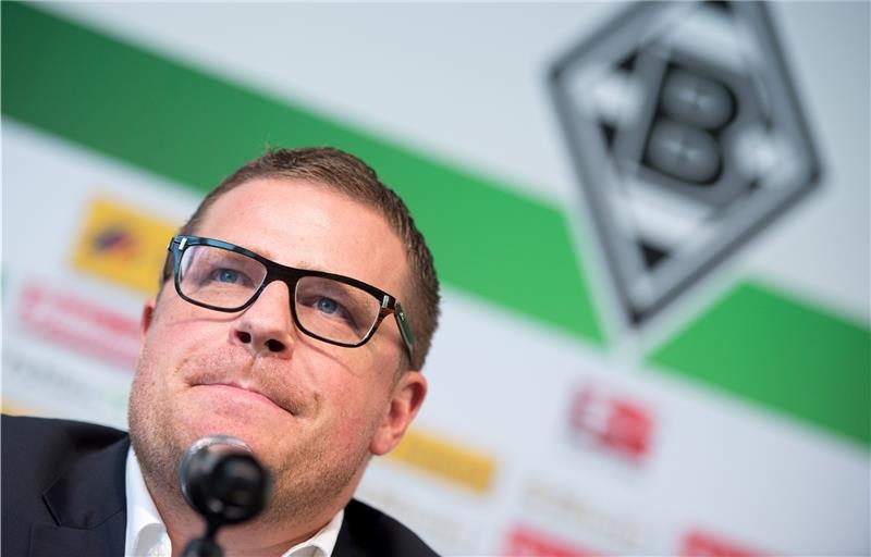 Sportdirektor Max Eberl vom Fußball-Bundesligisten Borussia Mönchengladbach nimmt Pokal-Gegner D/A „sehr ernst“ . Foto dpa