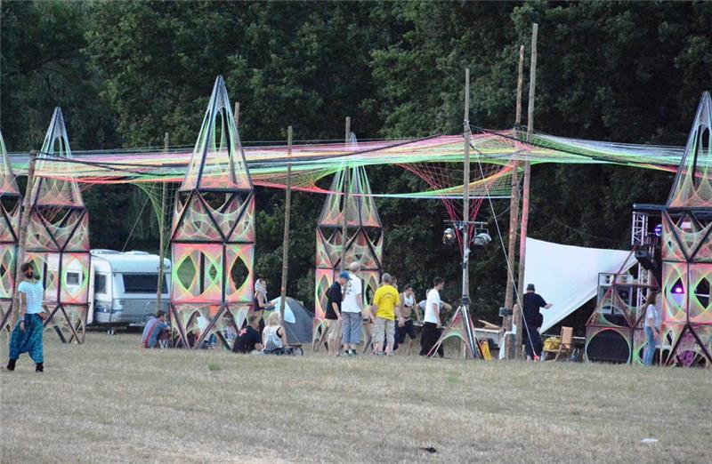 Vor zwei Jahren fand das Shining Festival bei Burweg statt. Foto: Archiv