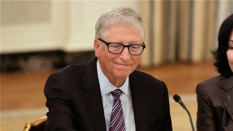 Trump gibt Dinner für Tech-Giganten - Elon Musk nicht dabei Auch Microsoft-Gründer Bill Gates nahm am Abendessen teil.