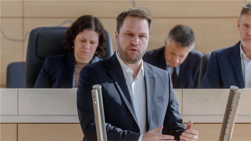  Der Wohlstand des Landes hänge nachhaltig von einer wachsenden Wirtschaft ab, sagte der FPD-Fraktionsvorsitzende Christopher Vogt. (Archivbild)