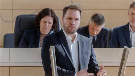  Der Wohlstand des Landes hänge nachhaltig von einer wachsenden Wirtschaft ab, sagte der FPD-Fraktionsvorsitzende Christopher Vogt. (Archivbild)