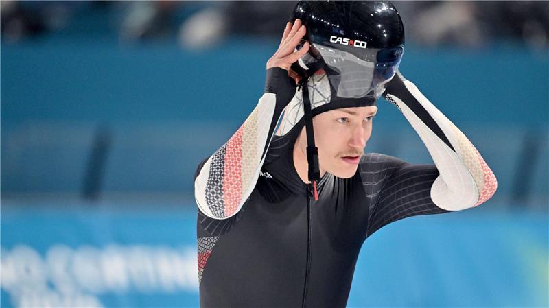  Der deutsche Eisschnelläufer Fridtjof Petzold bangt um die Fortsetzung seine Karriere. (Archivbild)