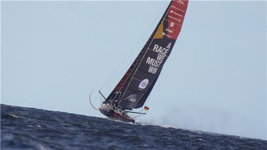  Die Rennyacht vom Team Malizia, mit Skipper Boris Herrmann. (Archivbild)