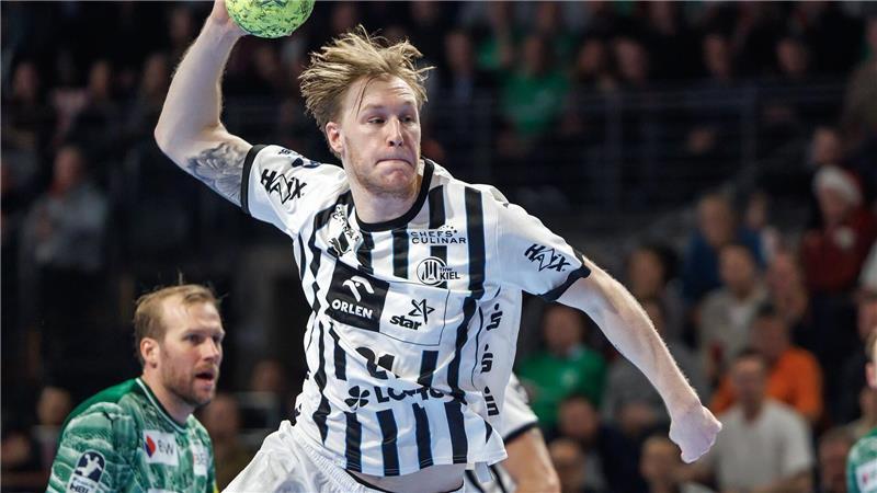  Eric Johansson gehört zu Kiels besten Werfern in Berlin. 