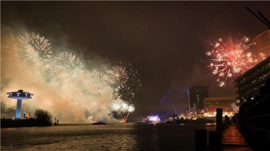  Erstmals fand die ZDF-Silvestershow in der Hamburger Hafencity statt.