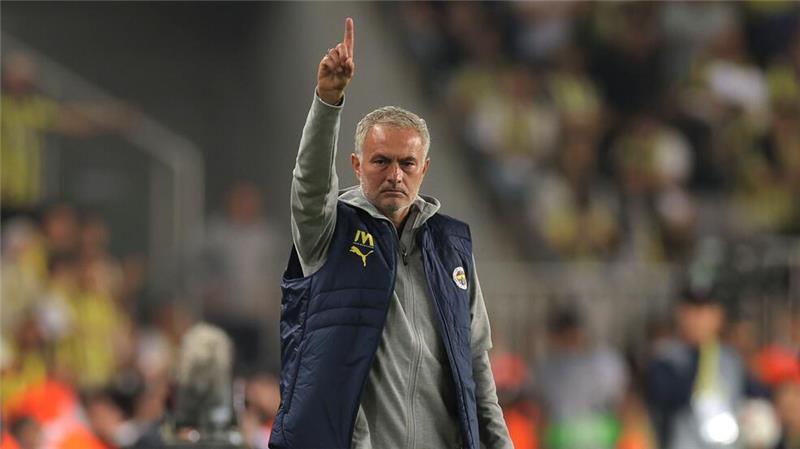  Jose Mourinho bei Fenerbahce Istanbul.