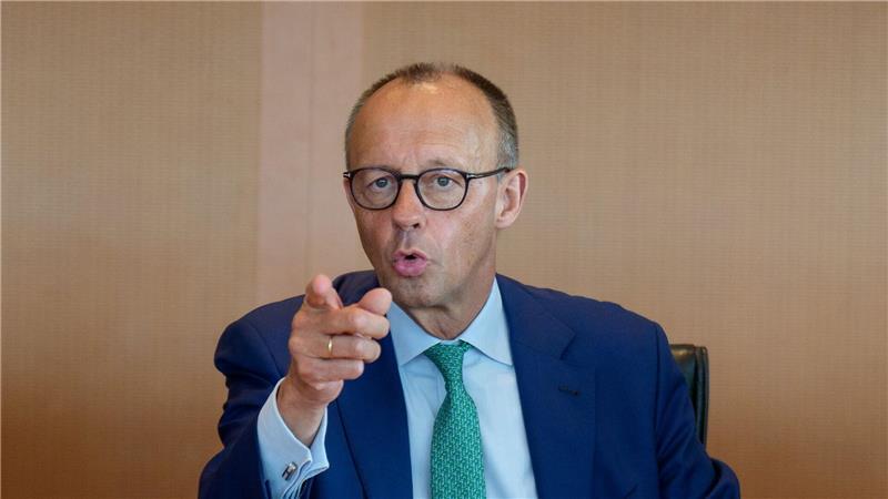 Treffen bei Merz - Firmeninitiative „Made for Germany“ Kanzler Friedrich Merz spricht von einem kraftvollen Signal an internationale Unternehmen. (Archivbild)