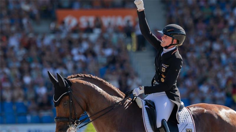  Katharina Hemmer feierte Bronze.