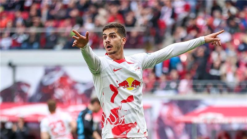  Leipzigs Spieler Andre Silva wechselt wohl nach Spanien.