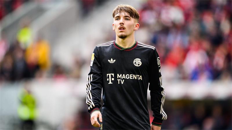  Lennart Karl macht beim FC Bayern weiter Fortschritte. (Archivbild)