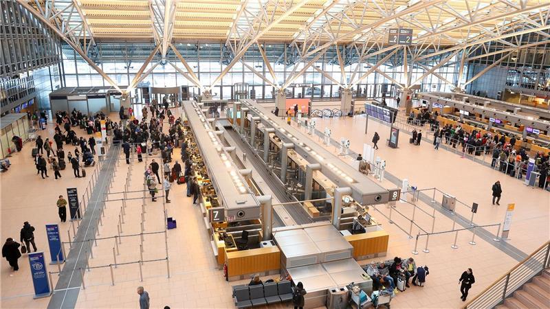  Rund 14,8 Millionen Passagiere zählte der Hamburger Flughafen im vergangenen Jahr. 