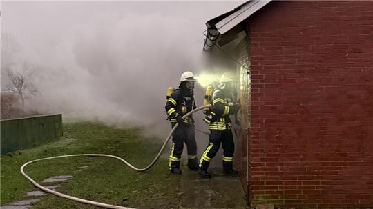 10.000 Euro Schaden sind bei einem Feuer in Elsdorf entstanden.