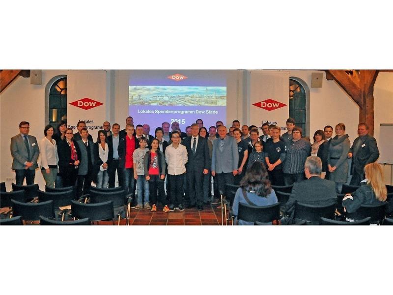 14 Projekte werden durch die Dow über das lokale Spendenprogramm finanziell unterstützt. Fotos Borchers