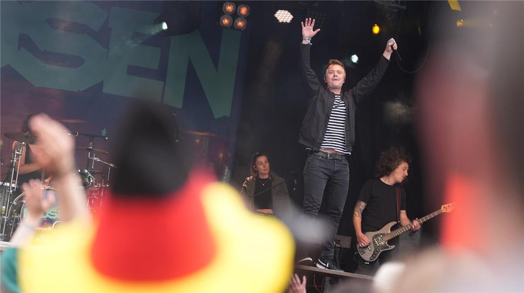 14.06.2024, Hamburg: Fußball, UEFA Euro 2024, Deutschland - Schottland, Vorrunde...