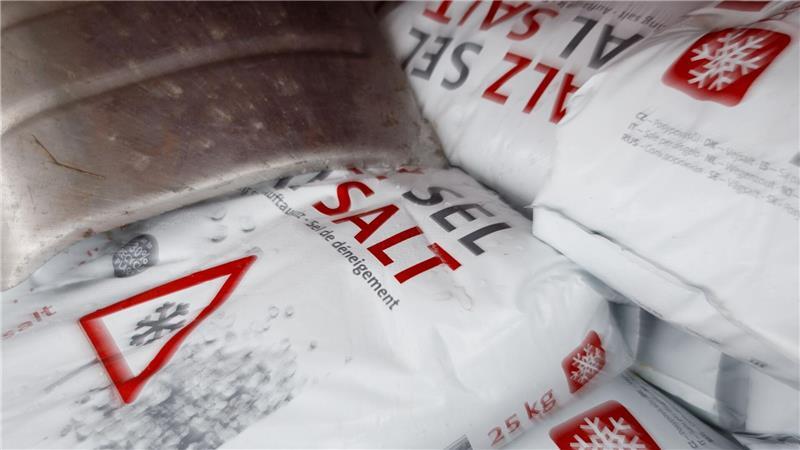 1,5 Tonnen Streusalz wurden in Cuxhaven gestohlen (Symbolbild).