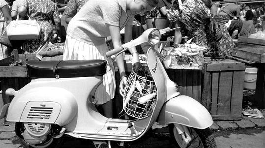 1946 wurde die Vespa zum Patent angemeldet. (Archivbild)