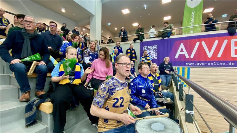 20 Fans unterstützten den BSV in Halle.