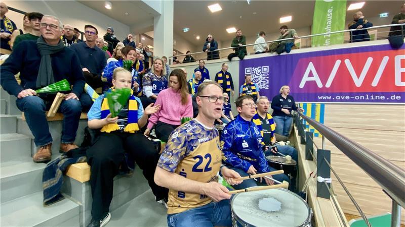 20 Fans unterstützten den BSV in Halle.