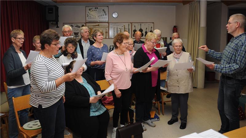 Stimmen verstummen: Einer der ältesten Vereine im Landkreis Stade aufgelöst Gesangsunterricht der Horneburger Liedertafel 2019.