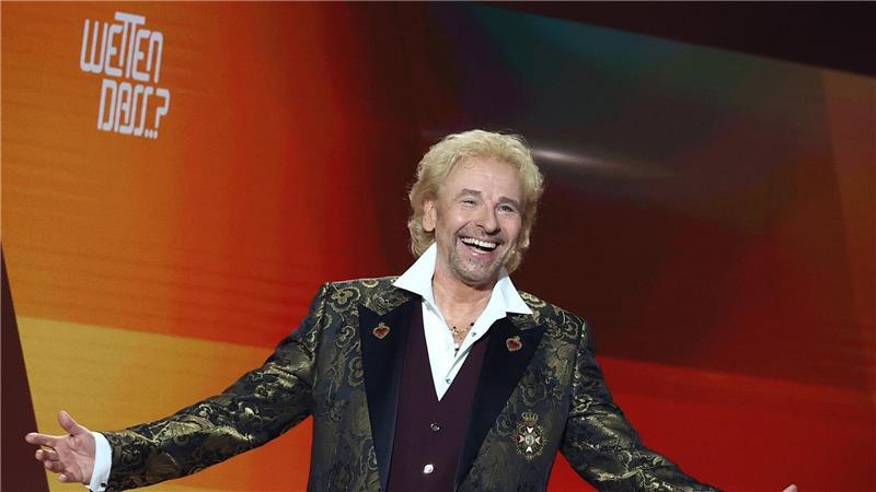 2021 feierte er ein umjubeltes Revival des ZDF-Klassikers „Wetten, dass..?“. (Archivbild)