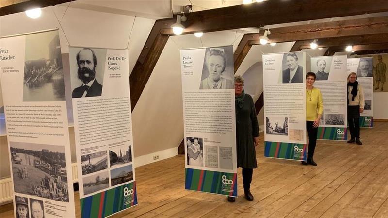 Ein großer Altländer Ingenieur erbaute das Blaue Wunder in Dresden 2021 würdigte das Museum in Jork ihn und 18 weitere Altländer Persönlichkeiten mit einer Ausstellung.