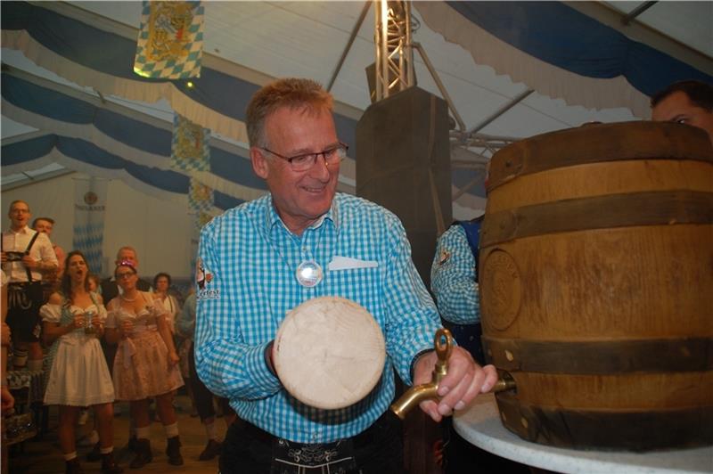 2022: O`zapft is mit Bernd Meinke.