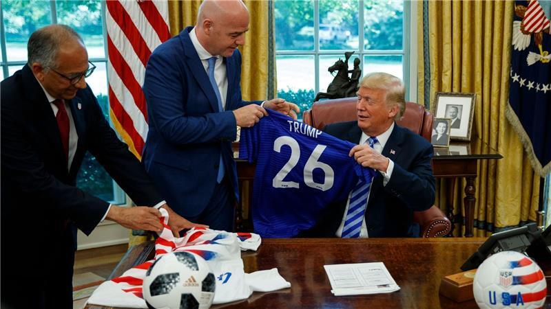 Trumps Politik als FIFA-Problem: Sorgen vor der Club-WM 2026 sollen die USA das Herz der Mega-WM sein.