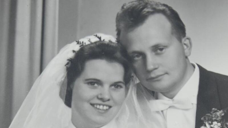 23. Mai 1959: Das Hochzeitsfoto von Eva und Heinz-Friedrich Müller.
